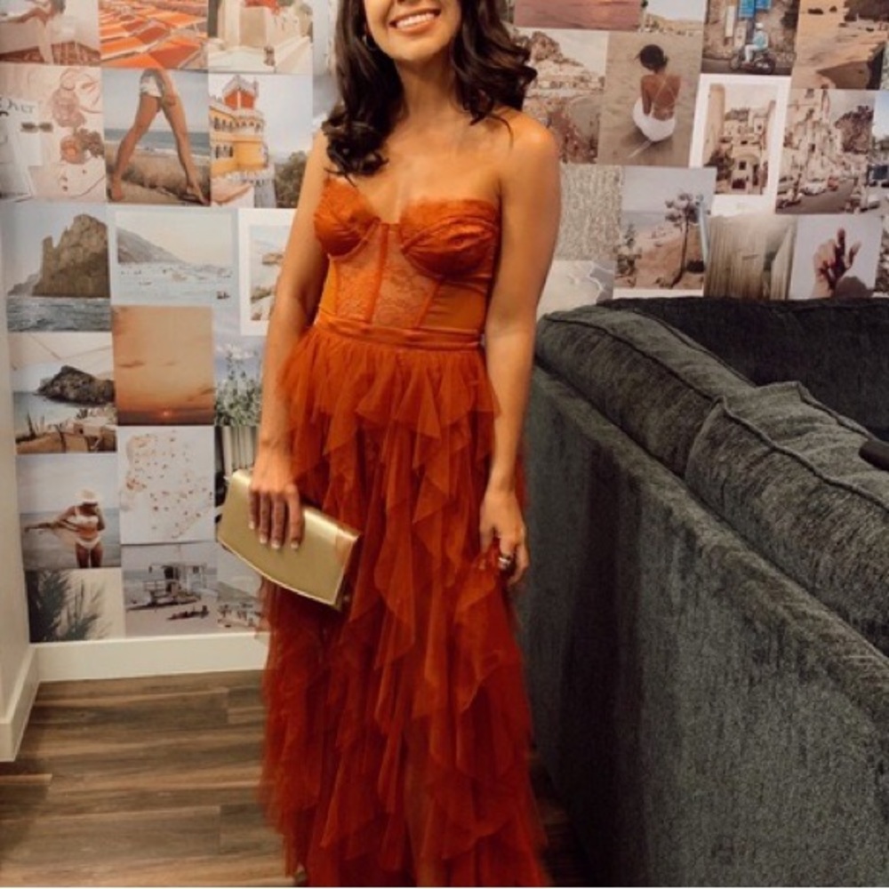 Bustier gown